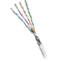 111 24/4 CAT5E CM RATED WH 1M BX